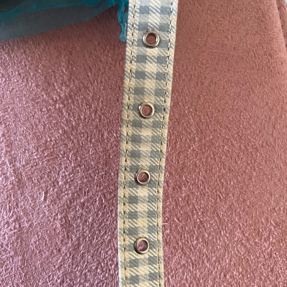 Authentic Dior plaid belt - Picture 8 of 9